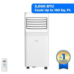 Midea 5,000 BTU Portable Air Conditioner with Remote
