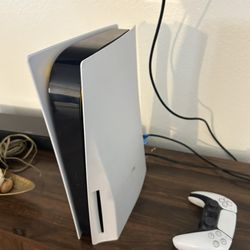 Playstation 5 With Control And Cables