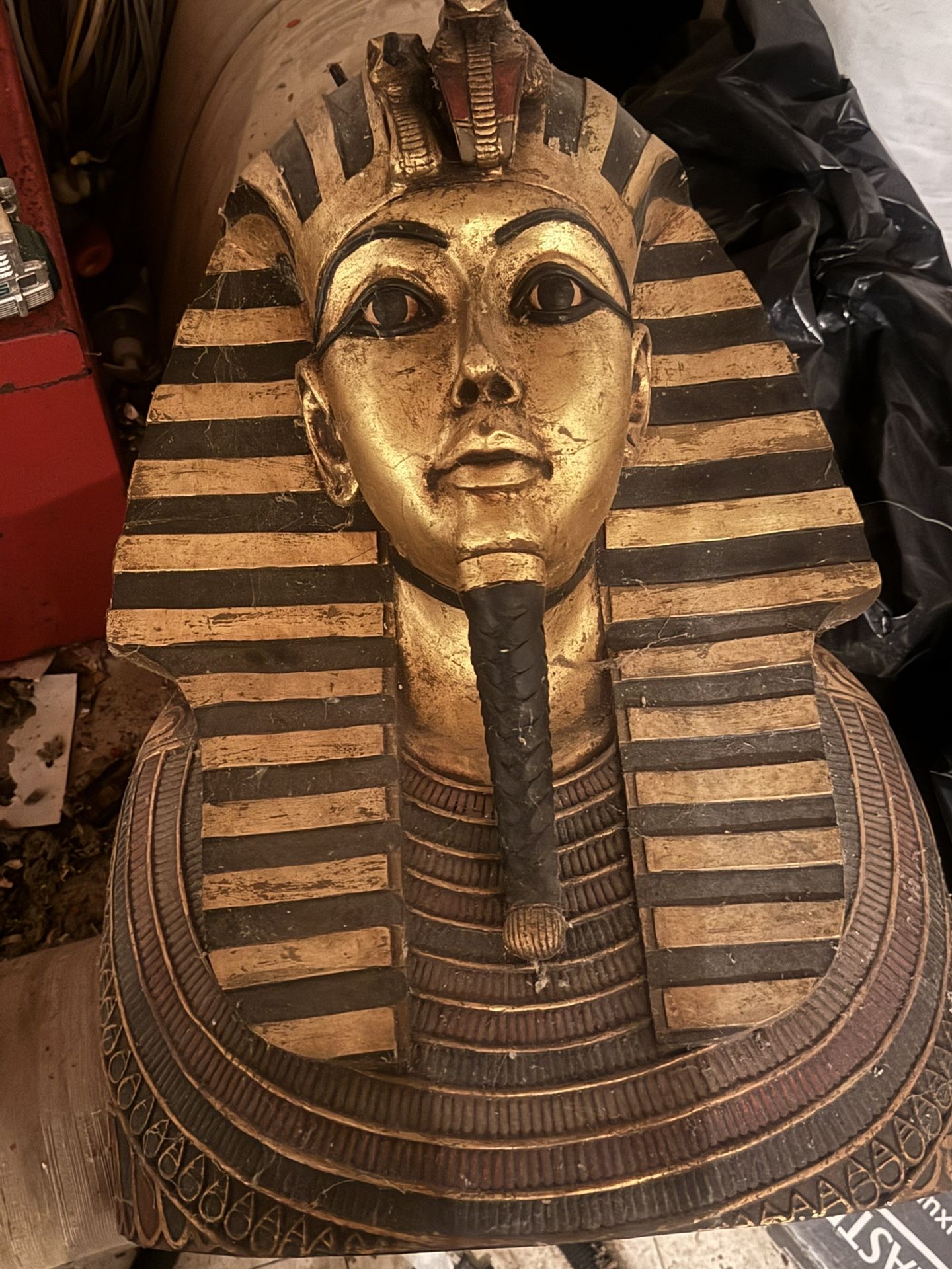 Egyptian Wall Mask Of Tutankhamen