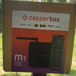 ZAPPERBOX. M1.  ATSC. 3.0. OTA DUAL TURNER +  DVR