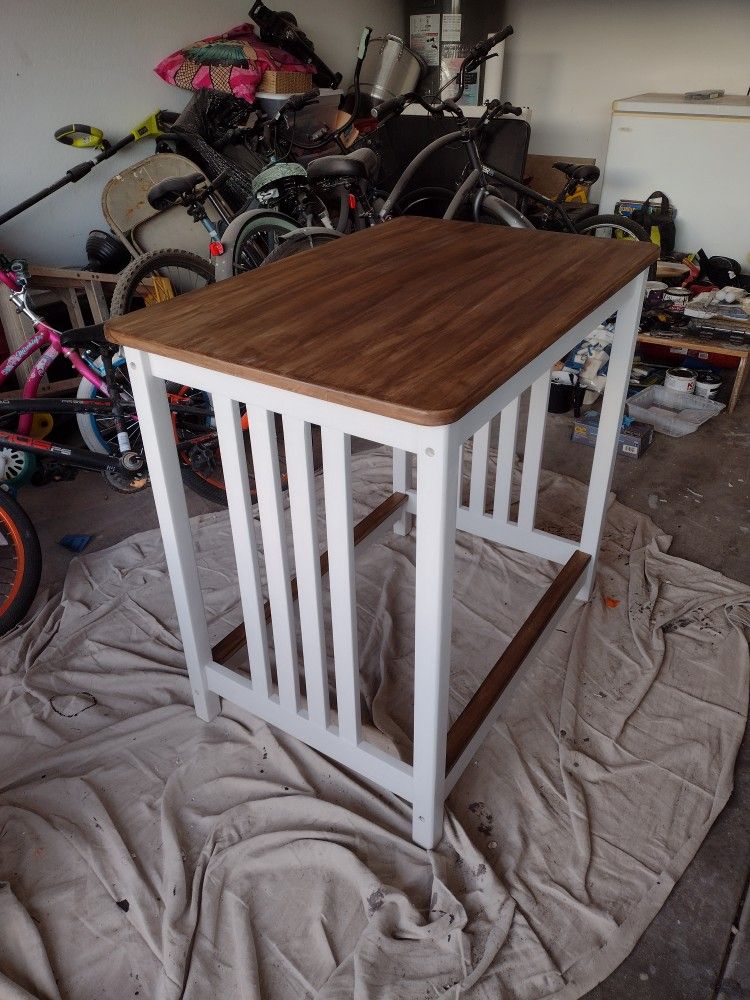 Breakfast Table New Paint And Stain 