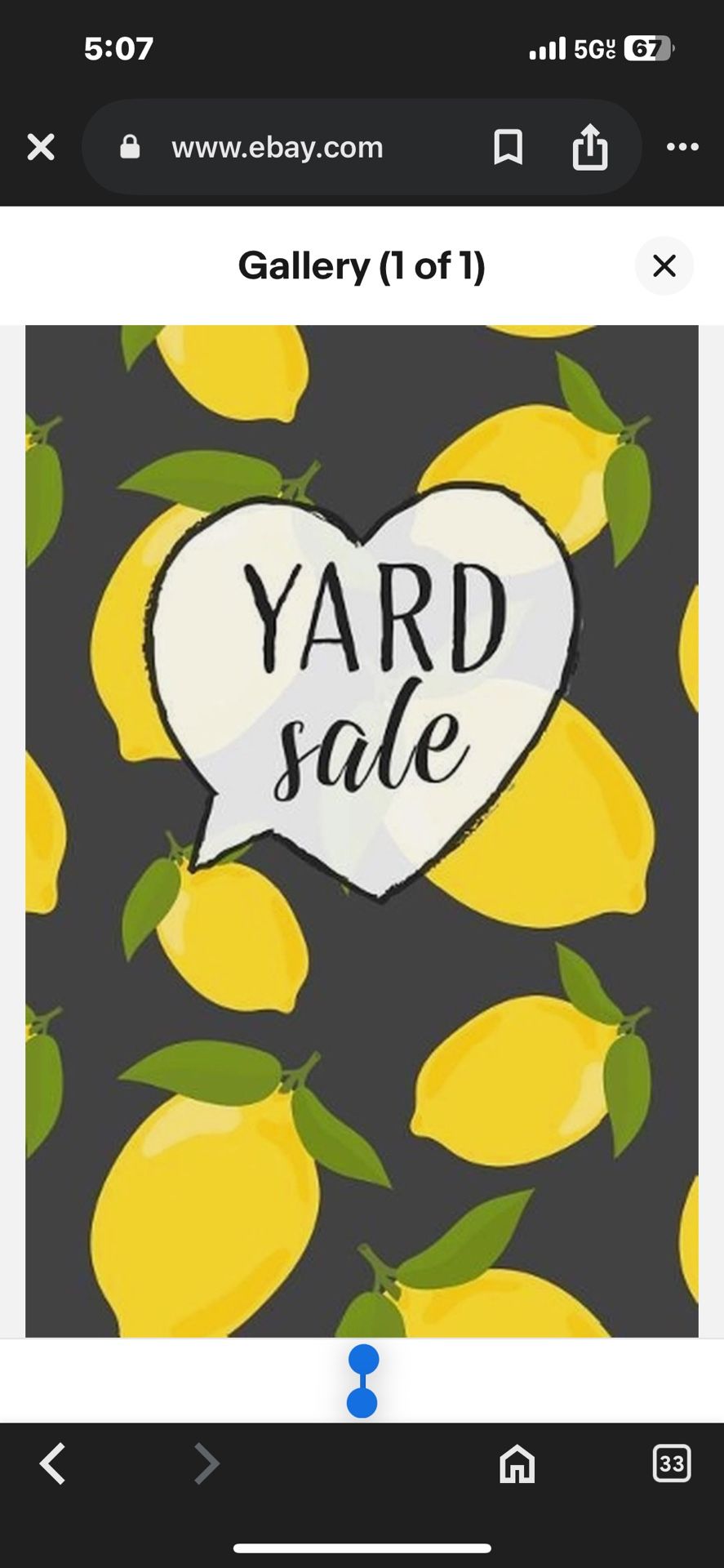 Yard sale June 21