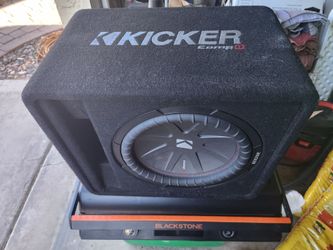 Kicker sub & Crunch Amp