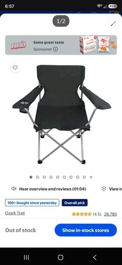 2 black chairs $10 both