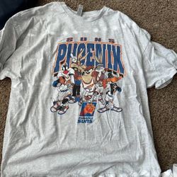 XL Vintage Looney Tunes Phx Suns Shirt 