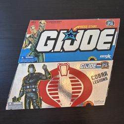 2 set  of   GI JOE 25th anniversary box set # 1 Cobra Legions # 2 Pack JOE SET
