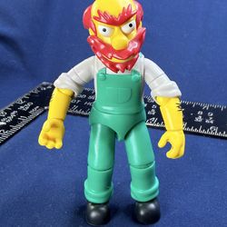 Simpsons Groundskeeper Willie 5” Figure JAKKS Pacific Action Figure