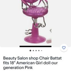 Salon Chair For Dolls