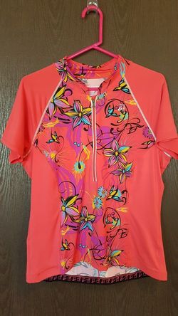 Cycling jersey size Large lightly used