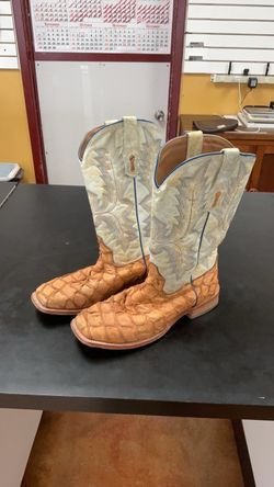 Exotic Leather Cowboy Western Boots