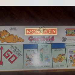 Garfield Monopoly Collector’s Edition Board Game
