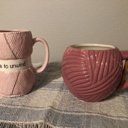 Knitting Themed Mugs