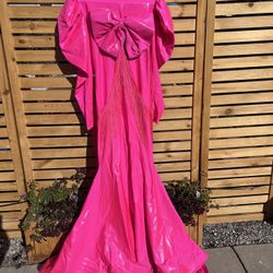 Dolly Style Pink Drag Dress