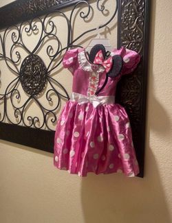 New  Minnie Mouse Girl Dress Size 7/8 
