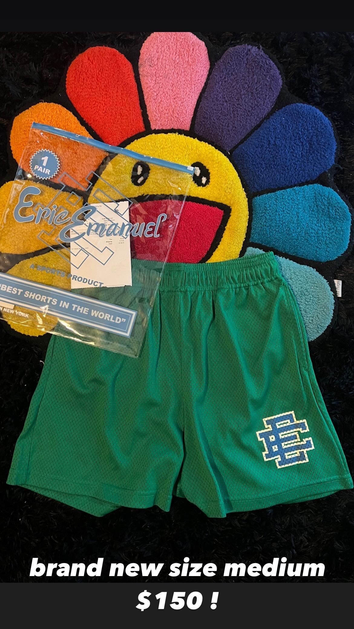 green eric emanuel shorts