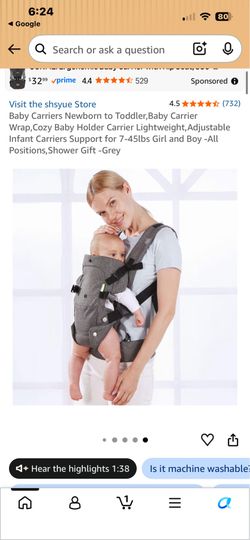 Baby convertible carrier 4 in 1
