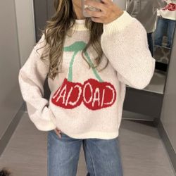 New With Tags Knit Sweatshirt Size Medium