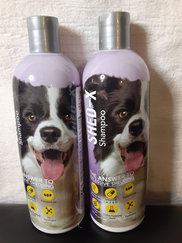 Brand New Shed-X Shed Control Shampoo for Dogs, 16-oz bottle $10 Each