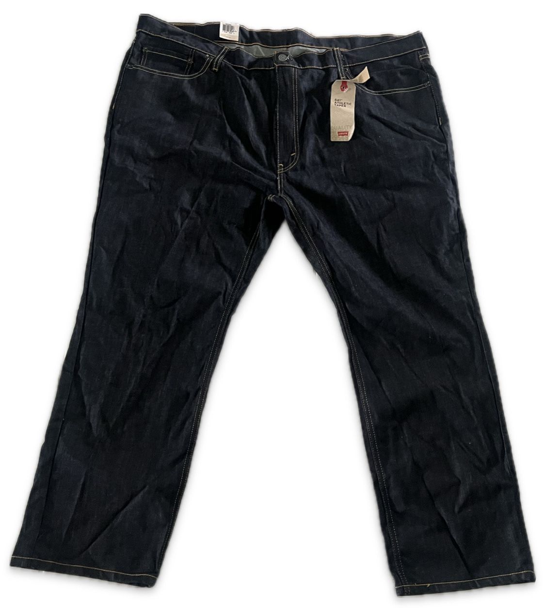 LEVIS 541 Athletic Taper Jeans Stretch Roomy Seat & Thigh 48x30