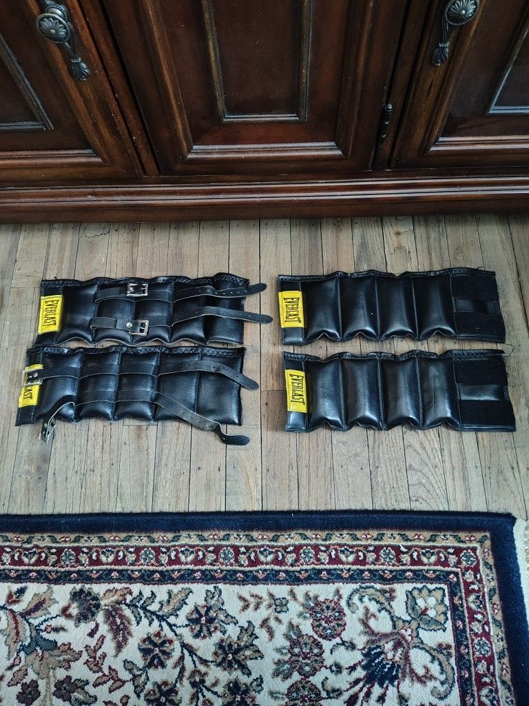 2 Set of EVERLAST ankle Weights 3lbs. Each
