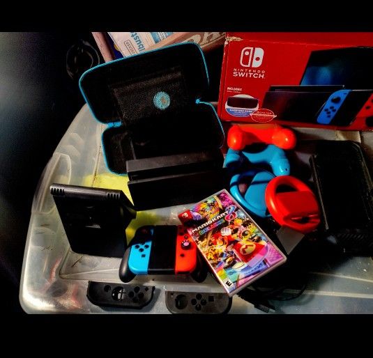 Nintendo Switch With Accesories
