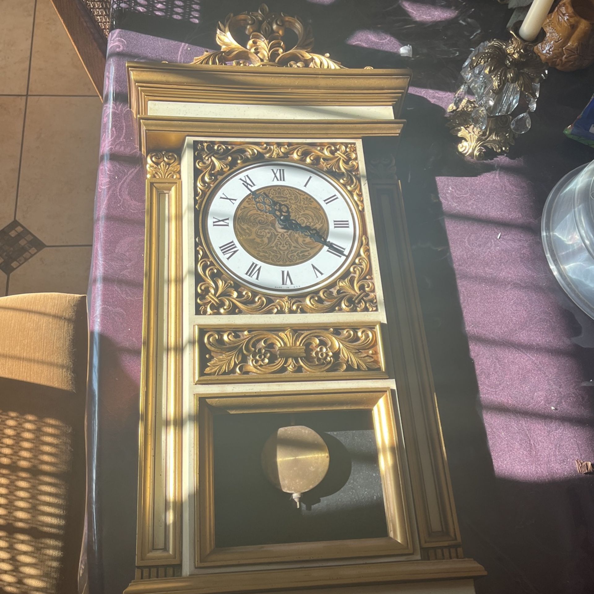  Vintage 1969 Sirocco Wall Clock