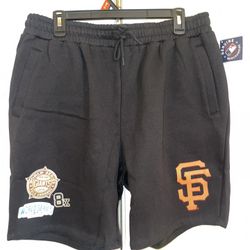 Giants Historic Champs fleece shorts,New era 
