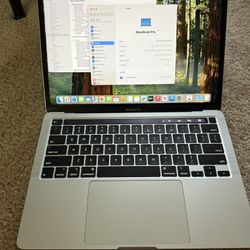 Perfect Condition Apple MacBook Pro 2020 13” I5 8gb Ram Massive 512gb