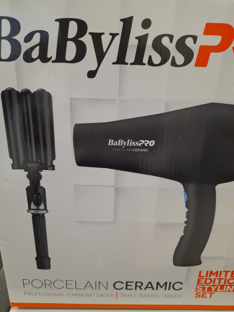 Babyliss Blow Dryer And Crimper