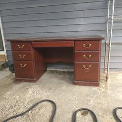 Cherry Wood Executive Desk