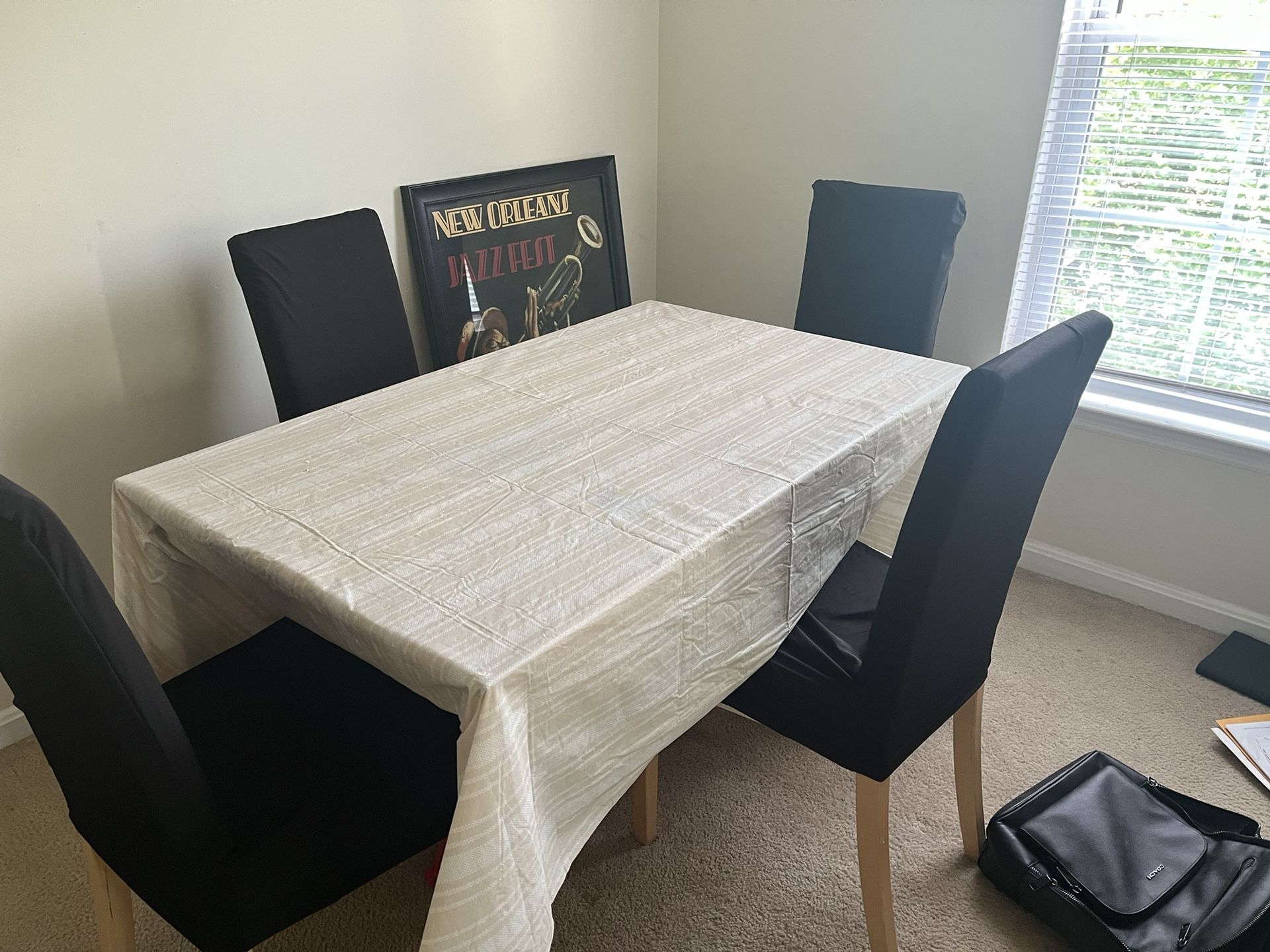 Dining Room Table And 4 Chairs