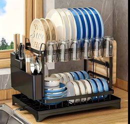 New metal dish drying rack
