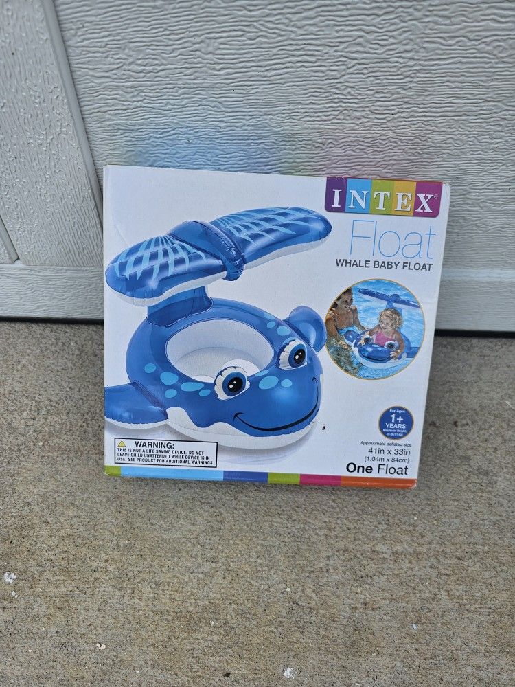 Intex - Whale Baby Float (New)