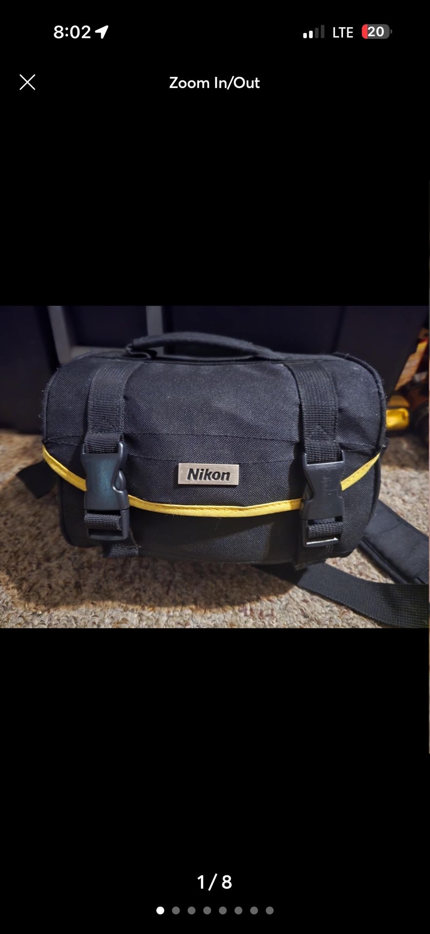 Nikon Camera With Case