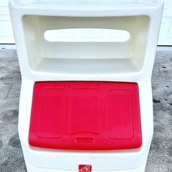 🌟 Vintage Hard 2 Find STEP 2 Bookcase With Toy Storage~$40