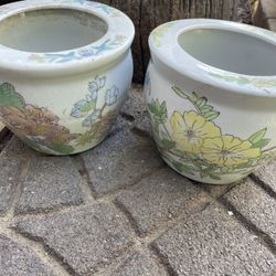 Set Of Small Pot Planters
