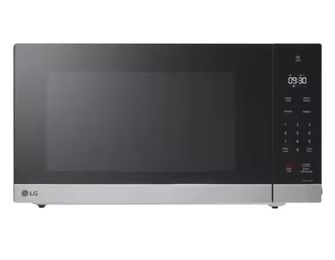 LG NeoChef 2.0 cu. ft. 1200-Watt Countertop Microwave in Stainless Steel with Smart Inverter