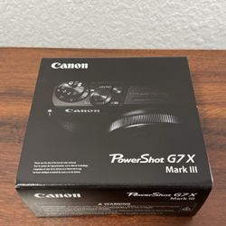 Canon PowerShot G7 X Mark III Digital Camera 