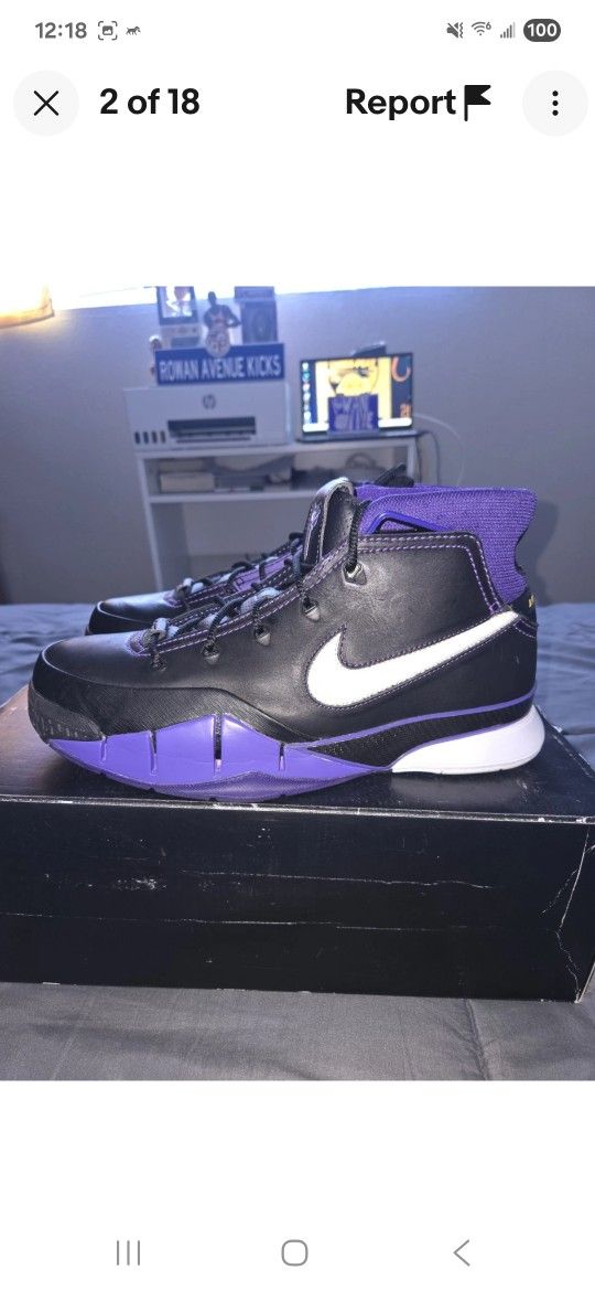 Kobe Protro Purple Reign Size