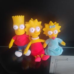 Figuras De Peluche De Lis Simpson 
