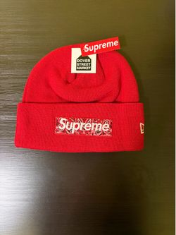 New Red Supreme beanie