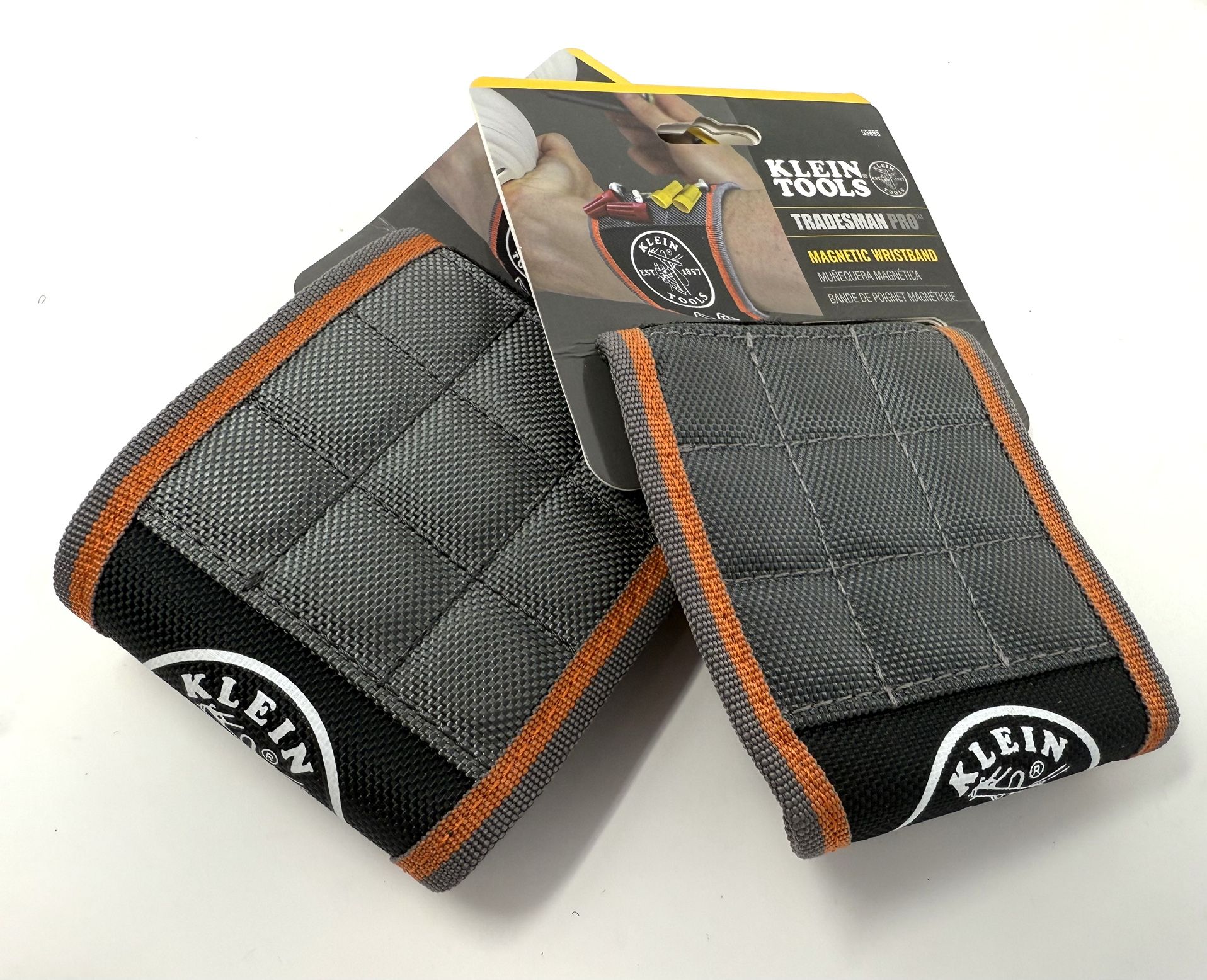 **2 PACK** Klein Tools 55895 Tradesman Pro Magnetic Wristband