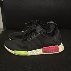 Adidas NMD R1 Core Black/Energy Pink Size 12 Men’s 
