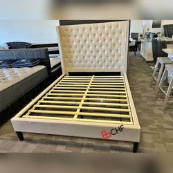 Queen  Or King Size Bed Frame  // Mattress Sold Separately 