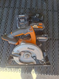 Ridgid circular saw 18v