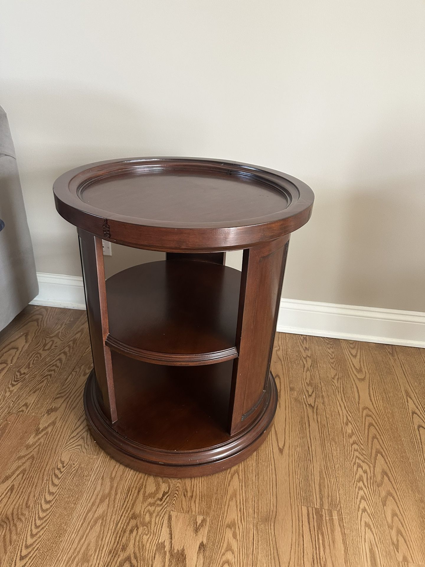 Walnut End Table
