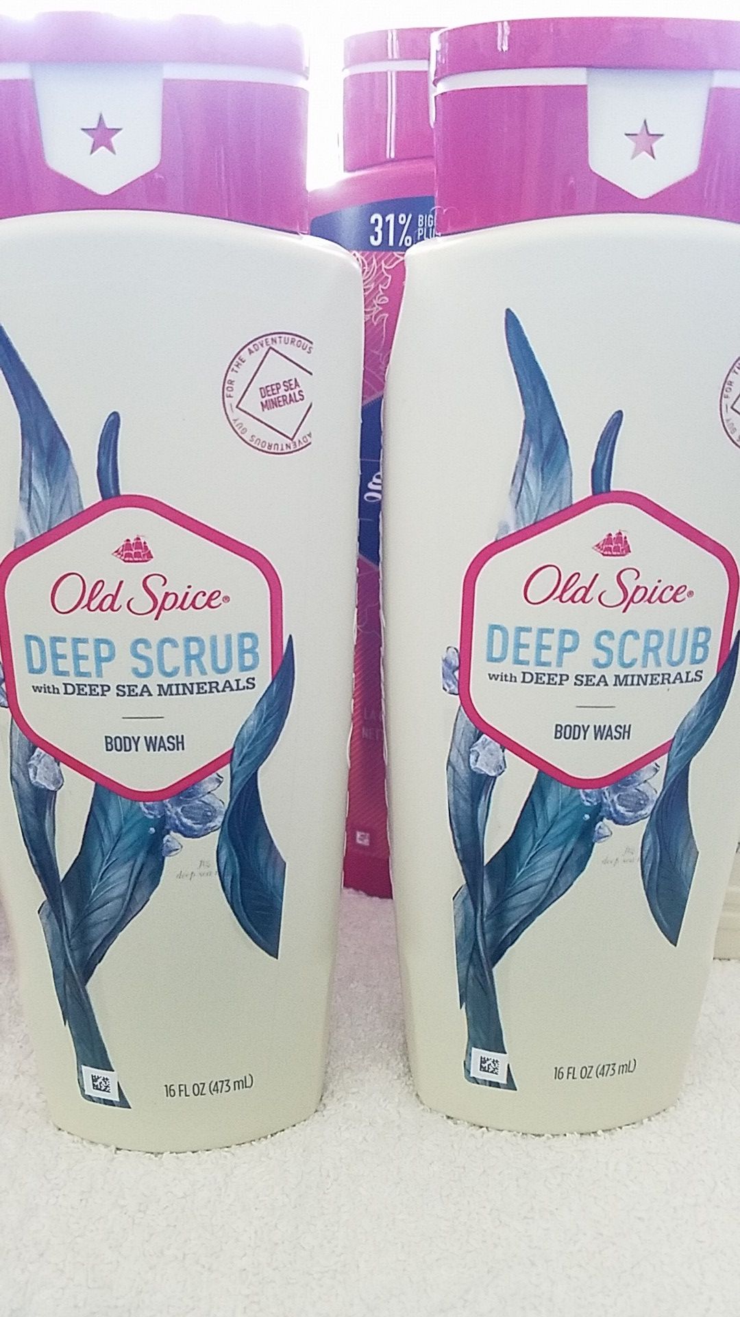 Old spice deep scrub body wash