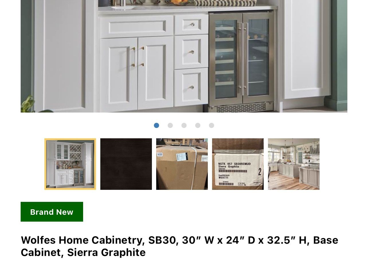 Brand New Kitchen Cabinets