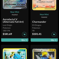 Pokemon Cards For Sale 