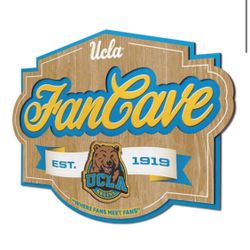 YouTheFan NCAA UCLA Bruins Fan Cave Sign